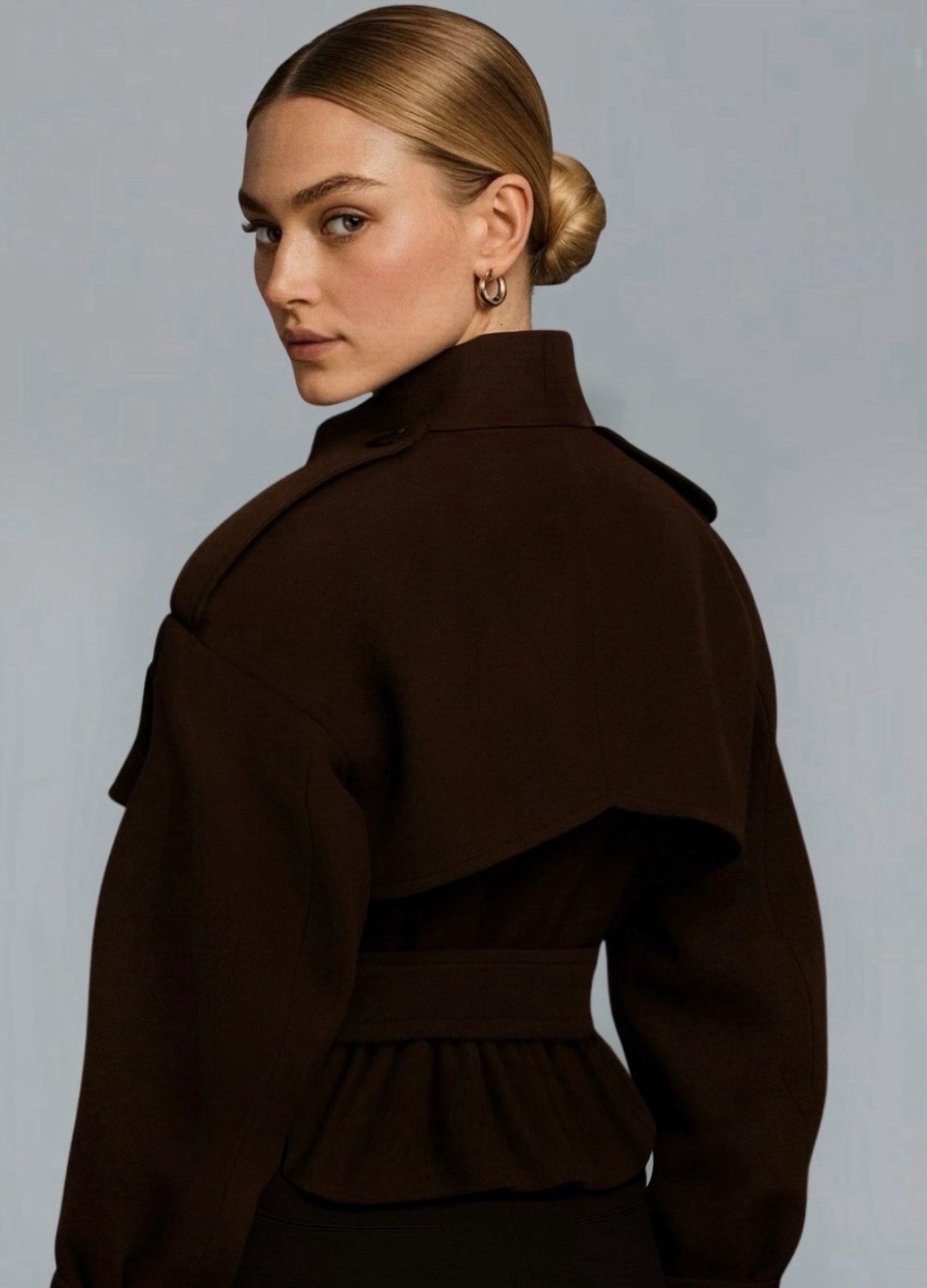 The Belted Wool Blend Coat (Pre-Order)