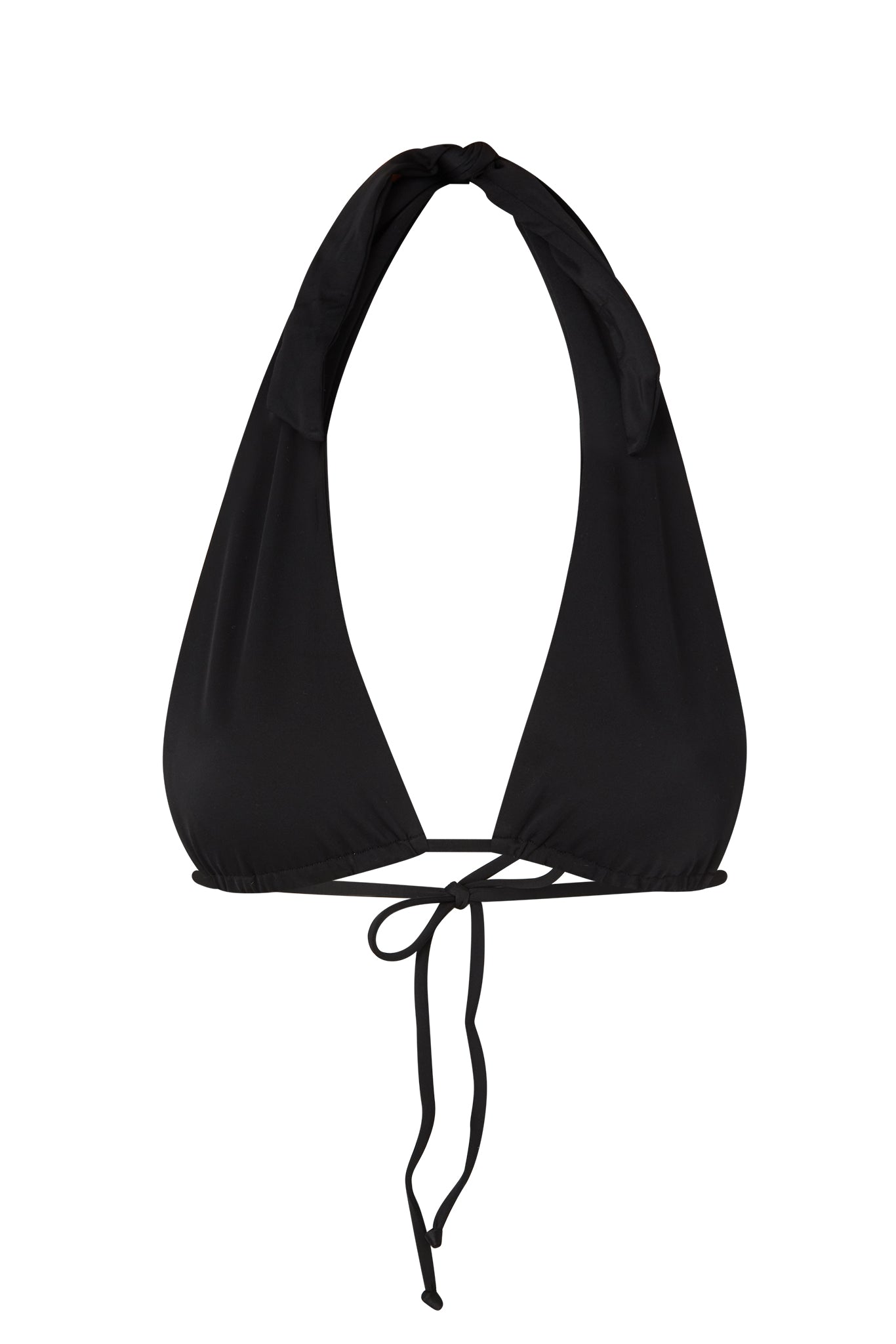 Isla Halter Bikini Top - Nero