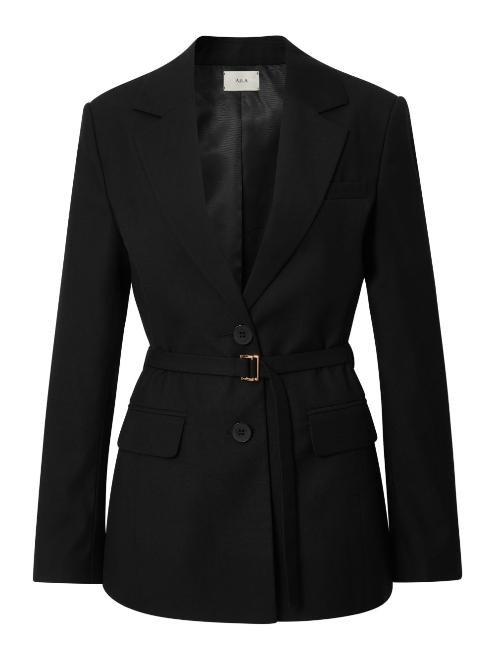 The Perfect Blazer with Belt in Black