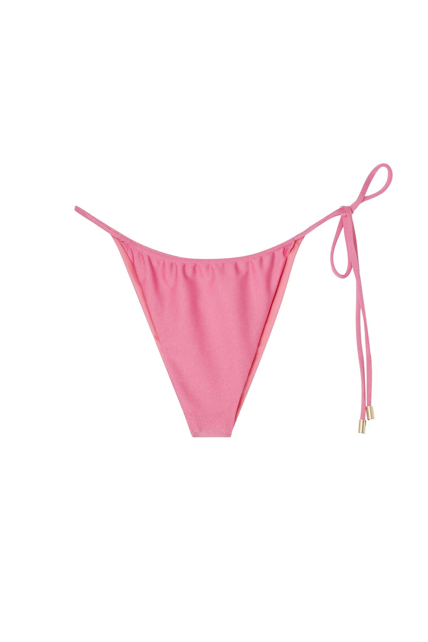 Bella Bikini Bottom - Lustrous Rose Pink