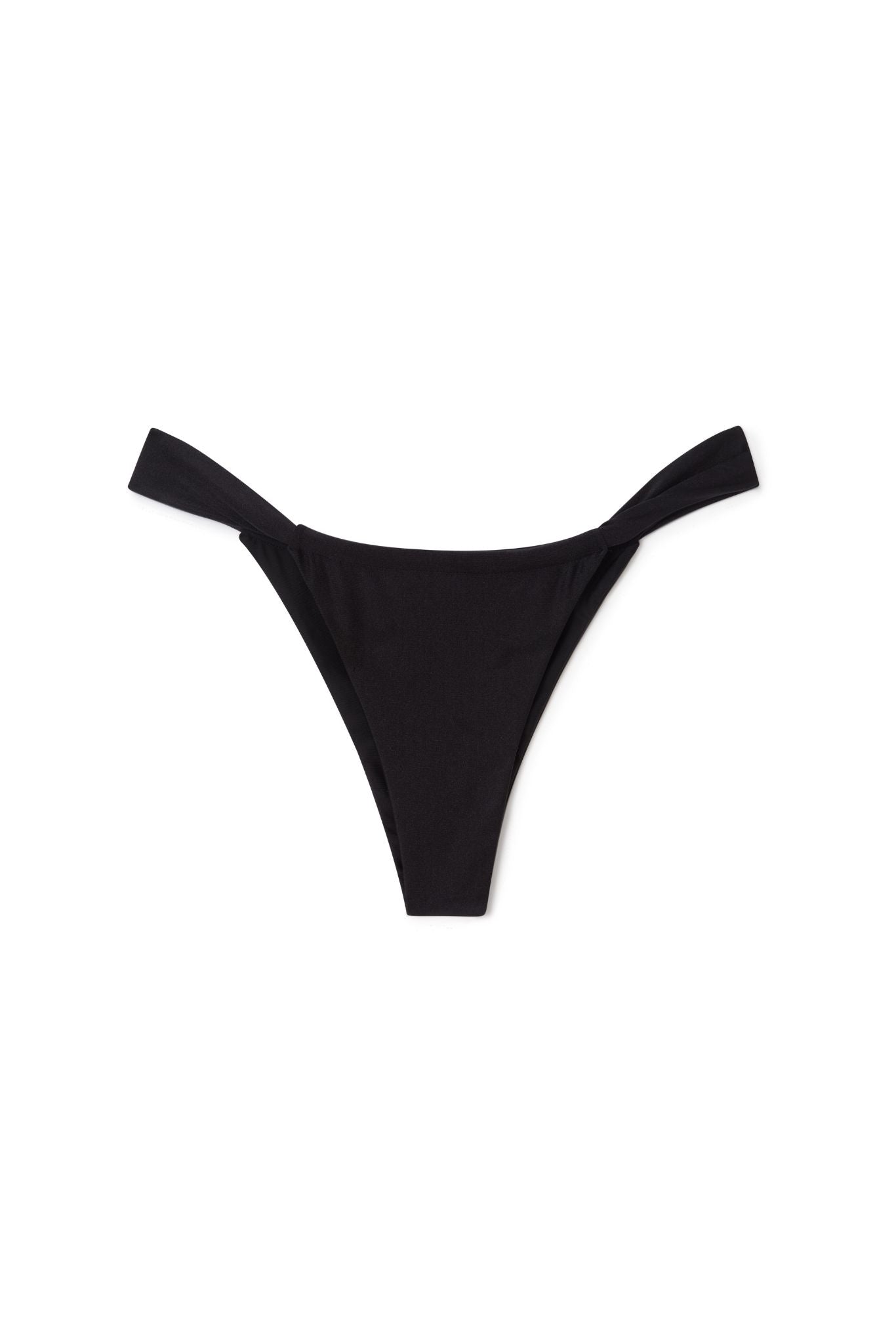 Riva Bikini Bottom - Lustrous Nero (Pre-Order)