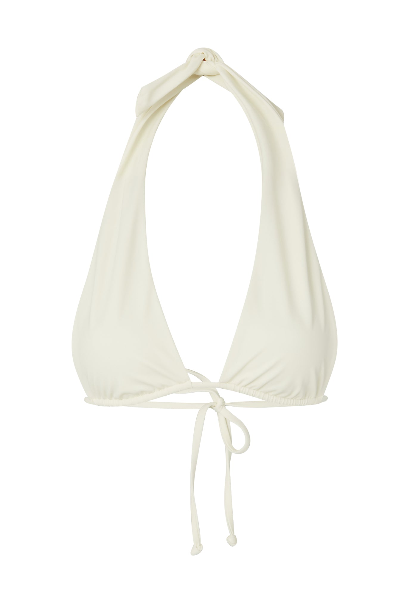 Isla Halter Bikini Top - Ivory