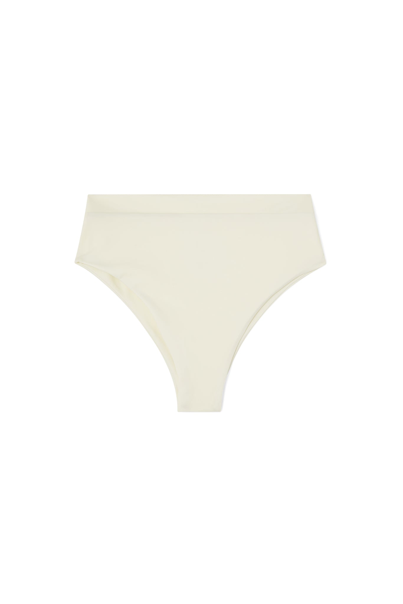 Chloé High Waisted Bikini Bottom - Ivory